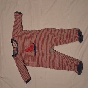 Just Pink Sailboat stripes